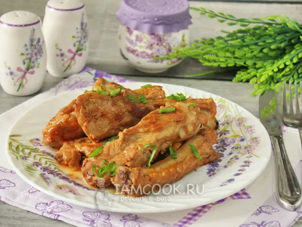 Фото блюда: Свиные ребрышки по-китайски