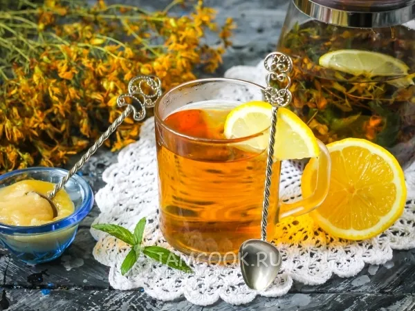 Фото блюда: Чай из зверобоя