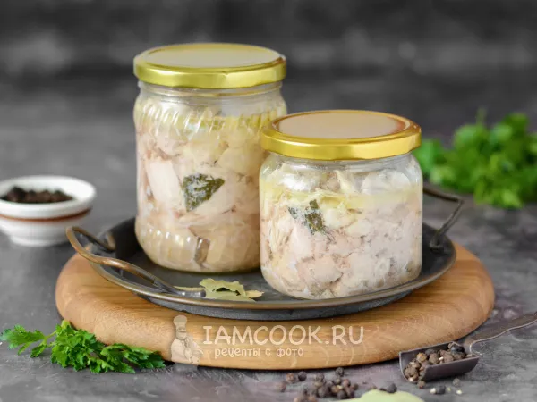 Фото блюда: Тушенка из курицы в духовке