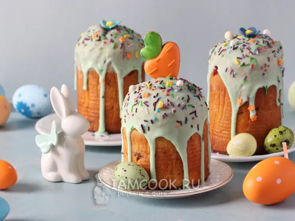 Фото блюда: Кулич на кефире