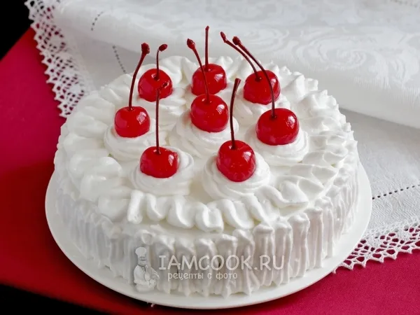 Фото блюда: Шоколадный бисквит по-японски