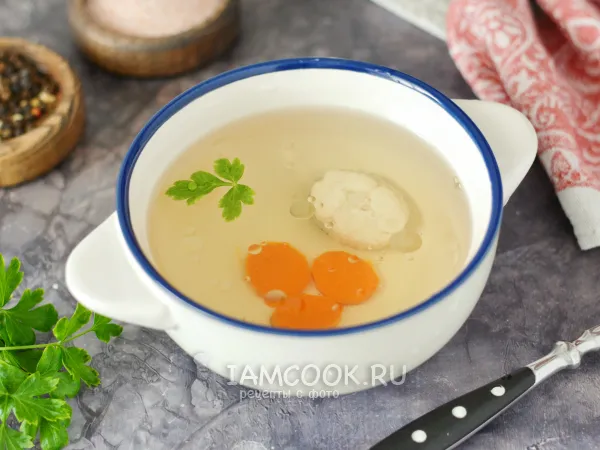 Фото блюда: Бульон из судака