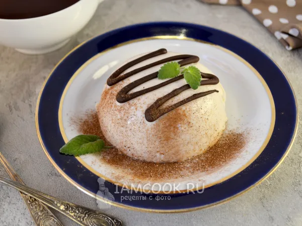 Фото блюда: Панакота из ряженки (с желатином)