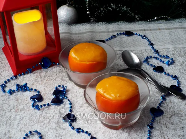 Фото блюда: Мороженое из хурмы