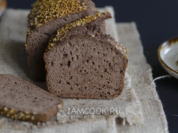 Фото блюда: ПП хлеб из льняной муки (на яйцах)