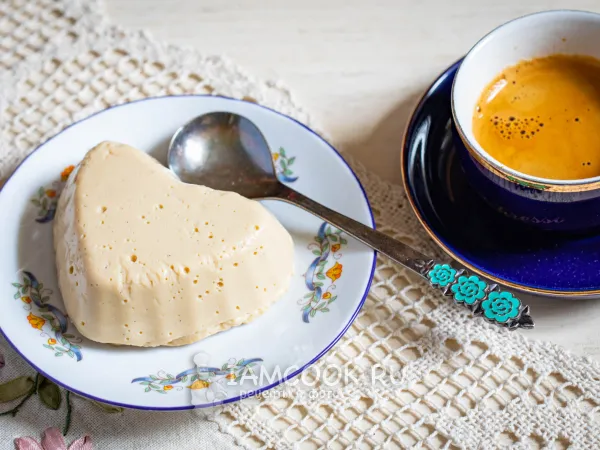 Фото блюда: Бланманже из молока