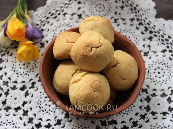 Фото блюда: Миндально-кокосовое печенье