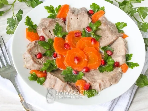 Фото блюда: Язык в желе