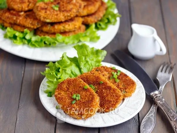 Фото блюда: Котлеты из тыквы