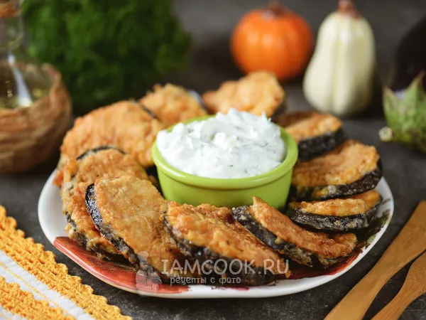 Фото блюда: Отбивные баклажаны с фаршем