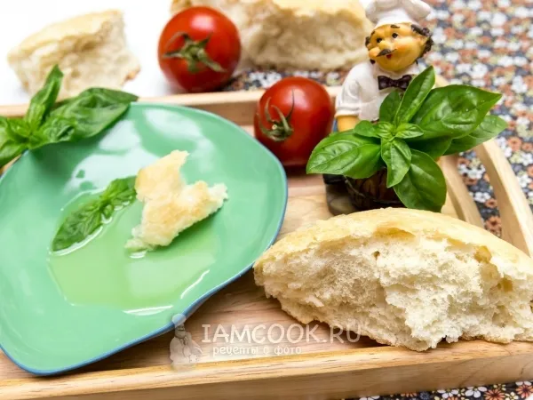 Фото блюда: Римская фокачча