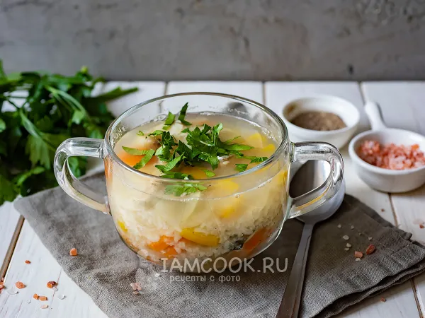 Фото блюда: Диетический рыбный суп