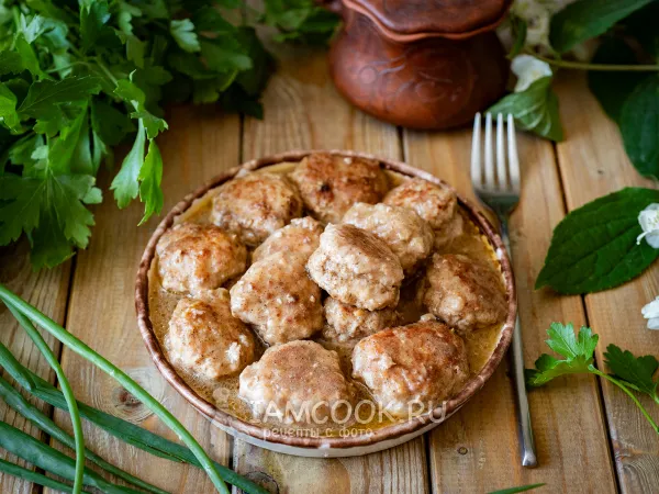 Фото блюда: Фрикадельки из свинины