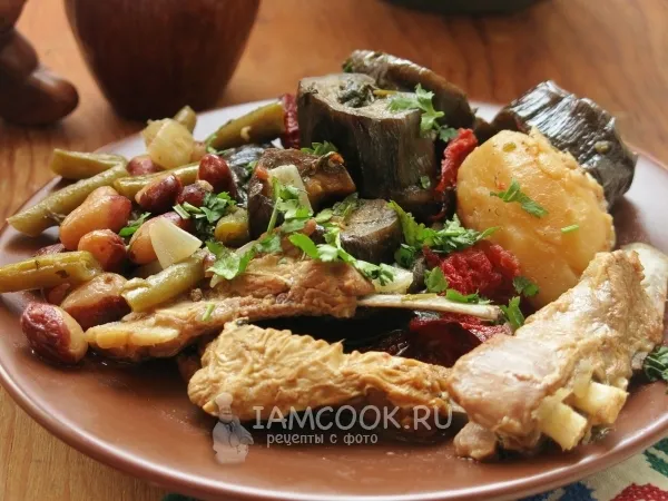 Фото блюда: Чанахи с фасолью