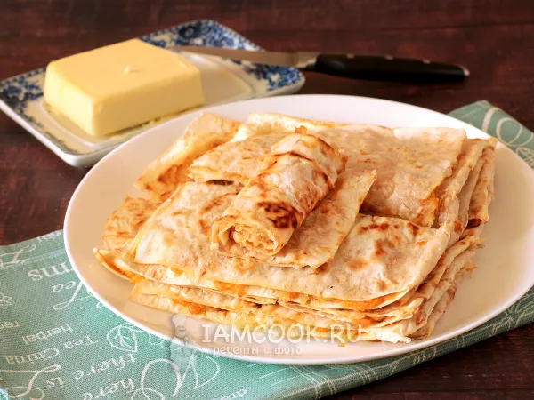 Фото блюда: Лепешки из лаваша с тыквой