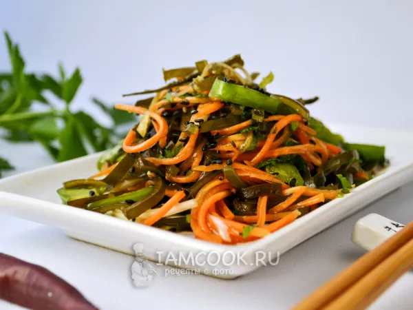 Фото блюда: Морская капуста по-корейски