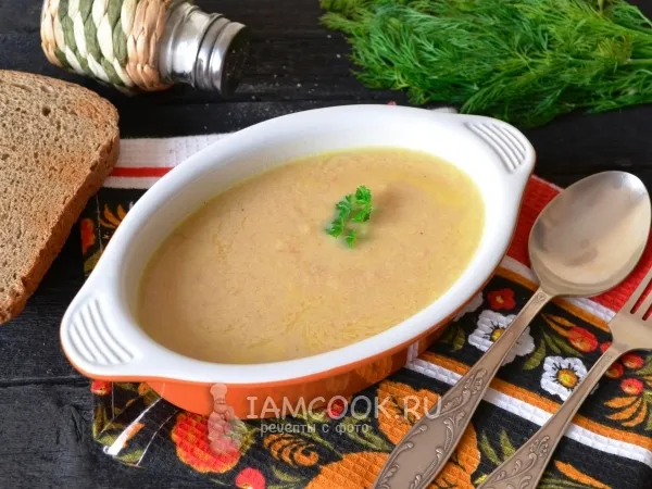 Фото блюда: Сливочный суп из горбуши