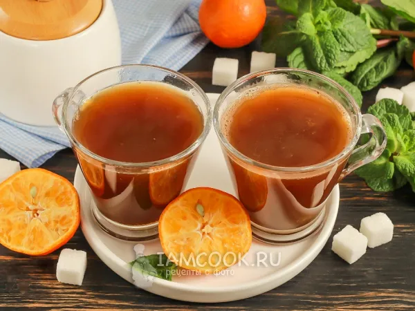 Фото блюда: Кофе с мандаринами