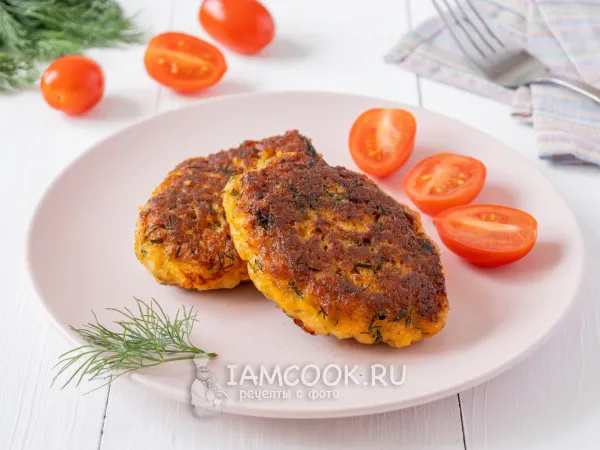 Фото блюда: Котлеты из камбалы