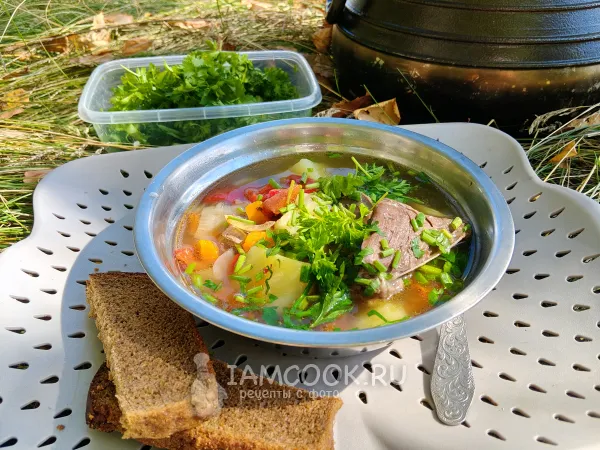 Фото блюда: Шулюм в афганском казане