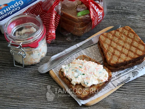 Фото блюда: Намазка из брынзы