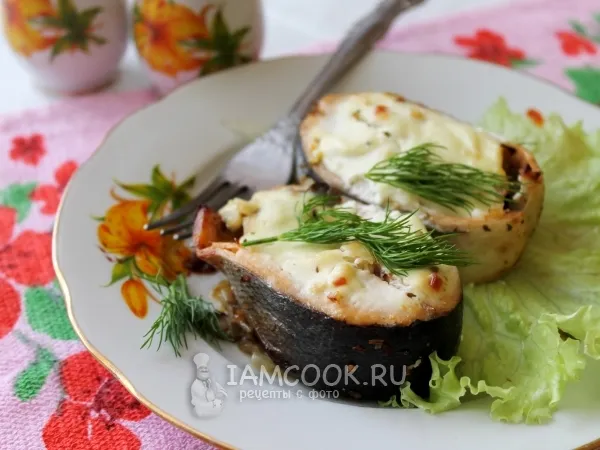 Фото блюда: Стейк из семги в духовке