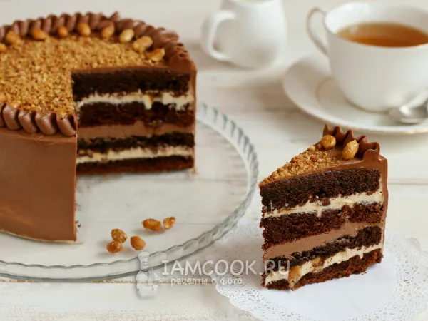 Фото блюда: Крем для торта Сникерс