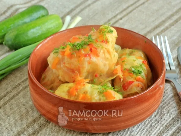 Фото блюда: Диетические голубцы с курицей