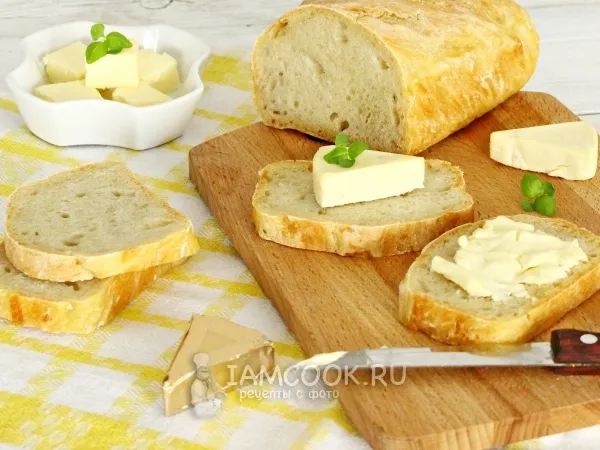 Фото блюда: Хлеб ленивый дрожжевой