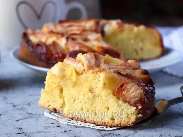 Фото блюда: Итальянский деревенский яблочный пирог