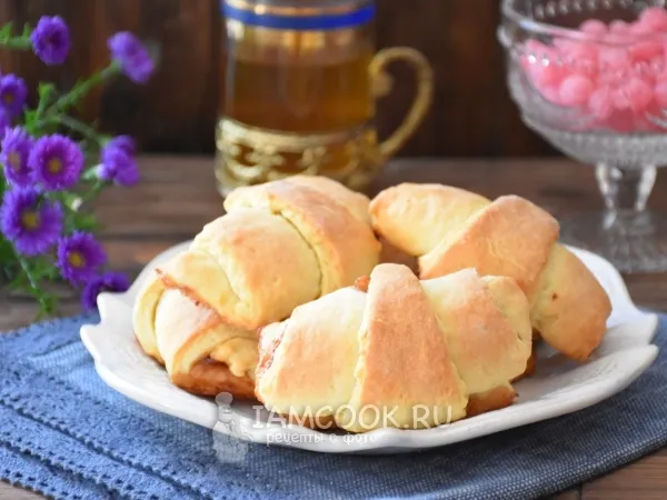 Фото блюда: Рогалики с повидлом