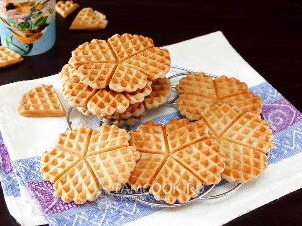 Фото блюда: Вафельное печенье