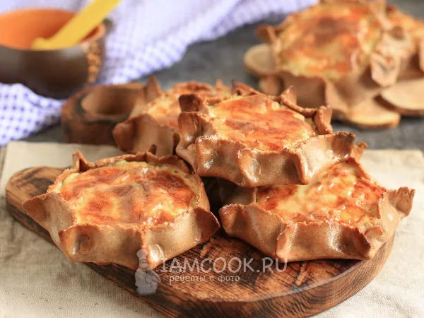 Фото блюда: Вологодские рогульки из ржаной муки с картофелем