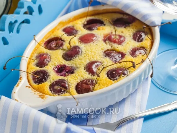 Фото блюда: Клафути с черешней