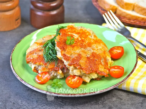Фото блюда: Котлеты «Медвежья лапа»