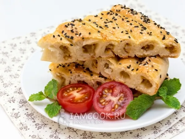 Фото блюда: Пирог на творожном тесте «Спираль»