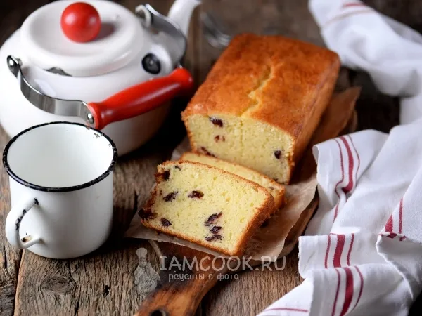 Фото блюда: Творожный кекс в духовке