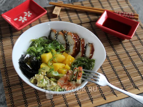 Фото блюда: Поке с угрем