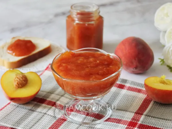 Фото блюда: Повидло из персиков на зиму