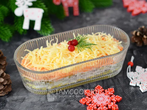 Фото блюда: Салат «Президент»