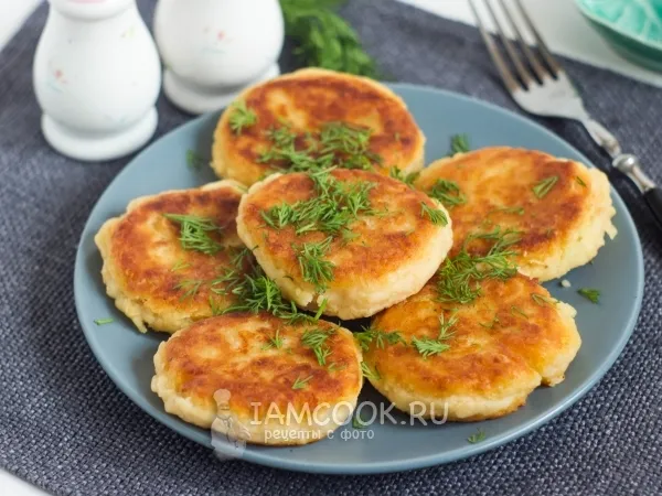 Фото блюда: Котлеты из фасоли и картофеля