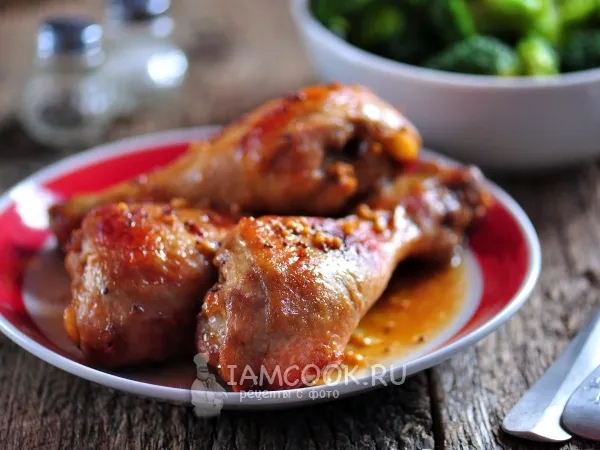 Фото блюда: Куриные ножки в рукаве в духовке