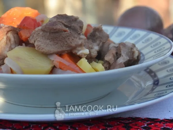 Фото блюда: Хашлама на костре