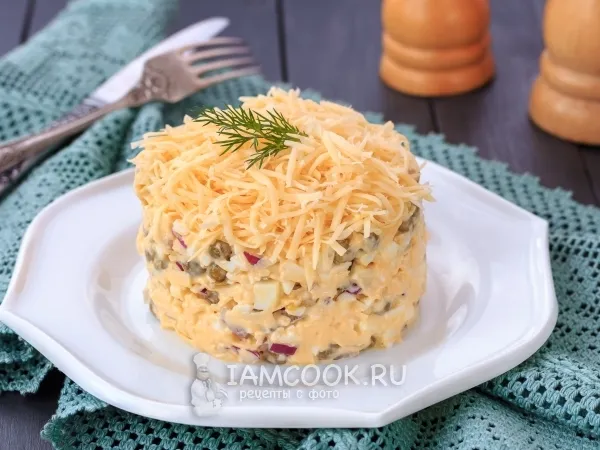 Фото блюда: Салат «Чайка»