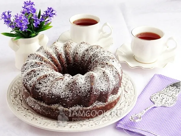 Фото блюда: Шоколадный пирог «Эрл Грей»