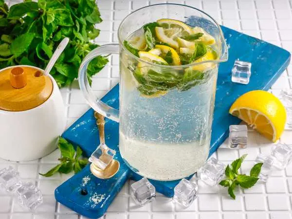 Фото блюда: Лимонад из лимонной кислоты с содой и сахаром