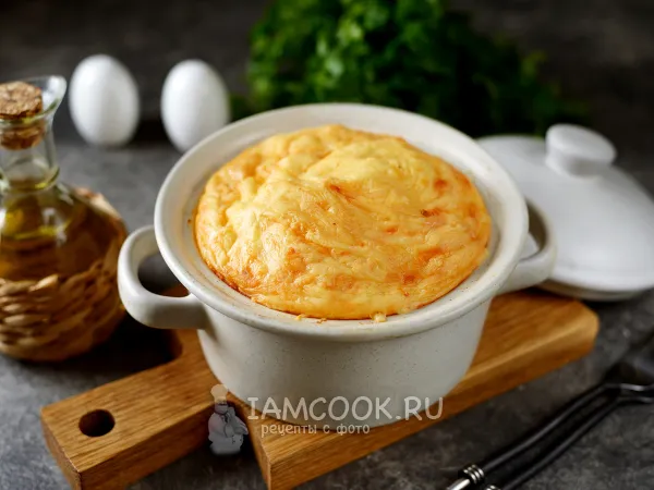 Фото блюда: Картофельная бабка с грибами