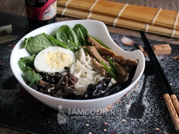 Фото блюда: Рамен со свининой