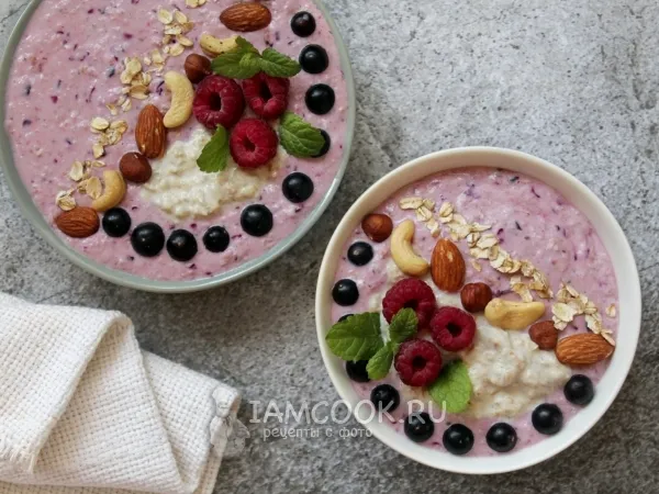 Фото блюда: Смузи боул с овсянкой