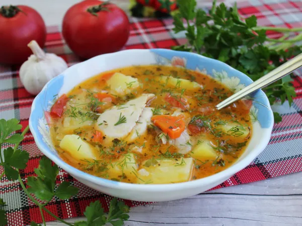 Фото блюда: Шулюм из курицы